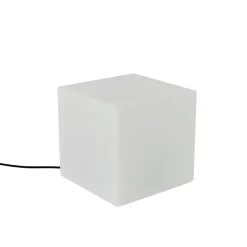 Qazqa staande buitenlampen nura wit e27