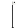 Qazqa staande buitenlampen sfera zwart e27