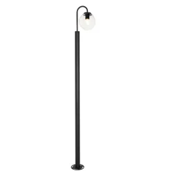 Qazqa staande buitenlampen sfera zwart e27