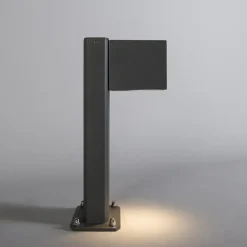Qazqa staande buitenlampen baleno grijs gu10
