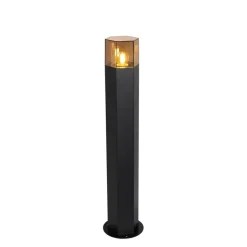 Qazqa staande buitenlampen denmark zwart e27