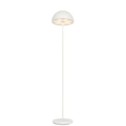Qazqa staande buitenlampen keira wit geïntegreerde led
