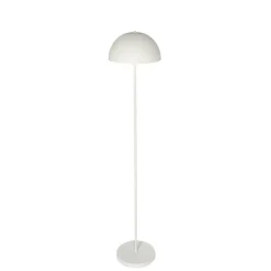 Qazqa staande buitenlampen keira wit geïntegreerde led