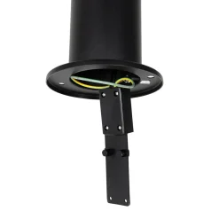 Qazqa staande buitenlampen rox zwart e27