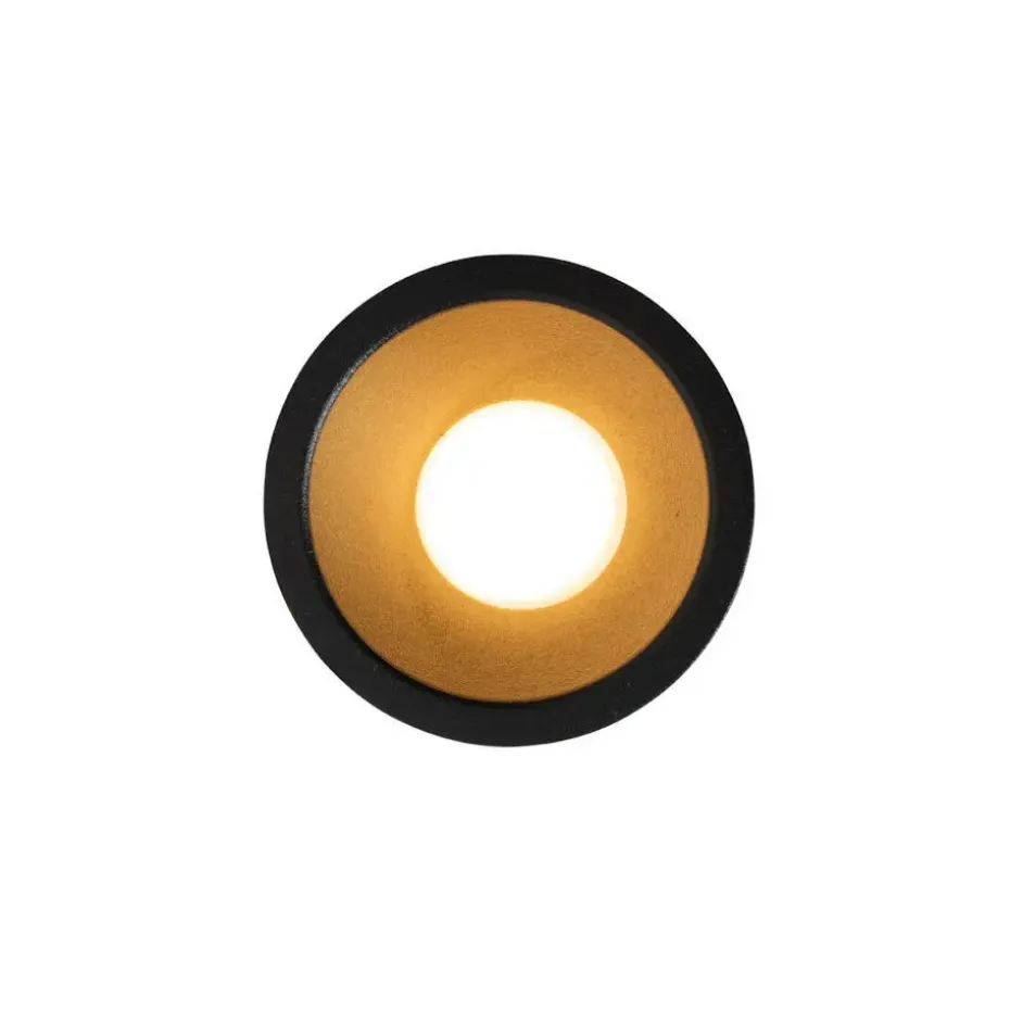 Qazqa tuinspots dept zwart gu10