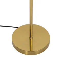 Qazqa vloerlampen anouk goudkleurig e14