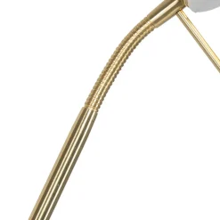 Qazqa vloerlampen diva goudkleurig geïntegreerde led