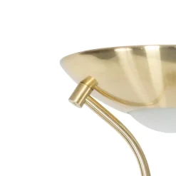 Qazqa vloerlampen diva goudkleurig geïntegreerde led