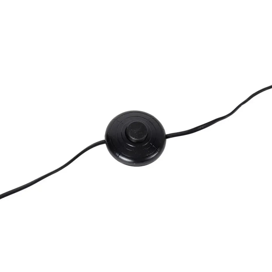 Qazqa vloerlampen kaso goudkleurig e27