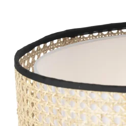 Qazqa vloerlampen kata crème e27