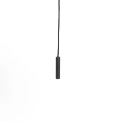 Qazqa vloerlampen ladas zwart e27