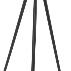 Qazqa vloerlampen magnax zwart e27