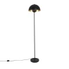 Qazqa vloerlampen magnax zwart e27