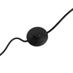 Qazqa vloerlampen mesh bruin e14
