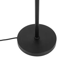 Qazqa vloerlampen mesh goudkleurig e14