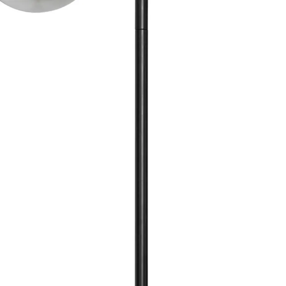 Qazqa vloerlampen pallon zilverkleurig e14