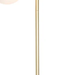 Qazqa vloerlampen pallon wit e14