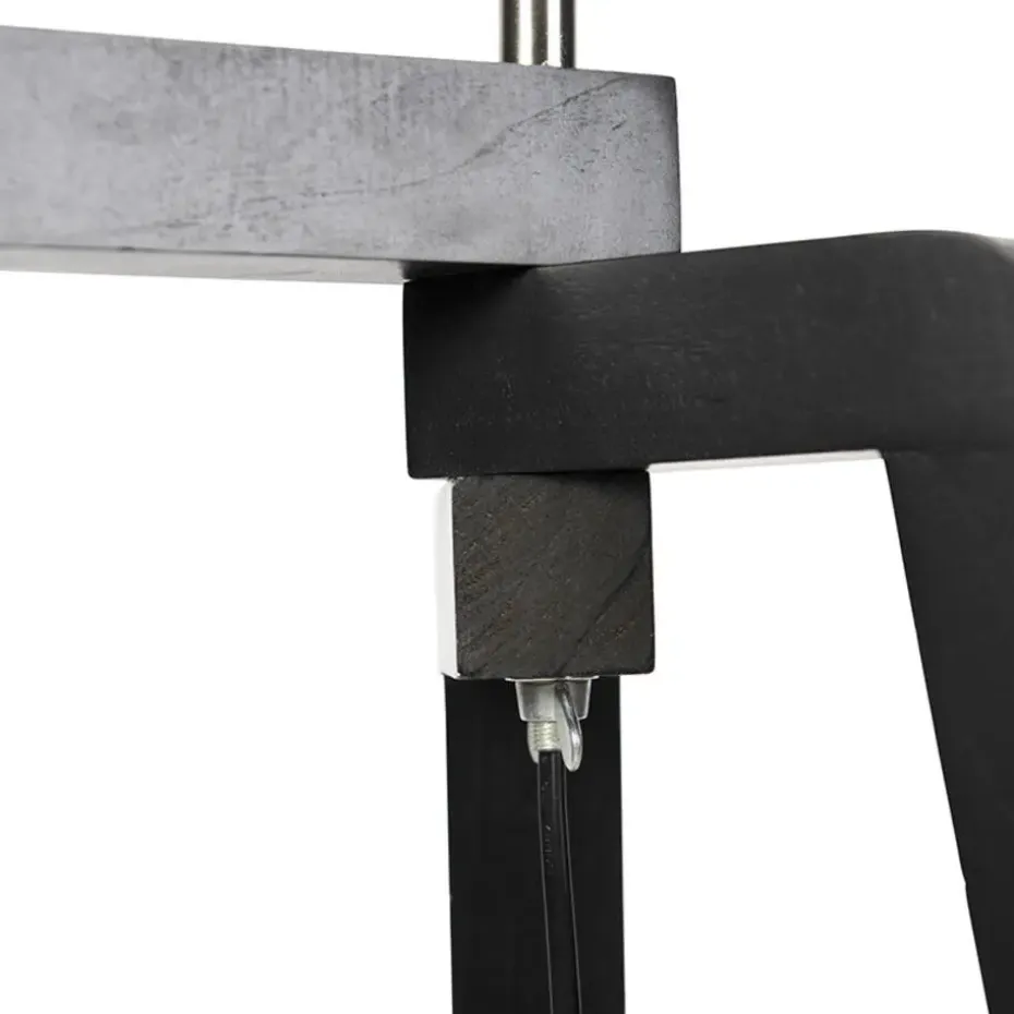 Qazqa vloerlampen puros taupe e27