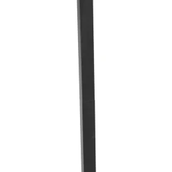 Qazqa vloerlampen qara zwart e27