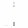Qazqa vloerlampen rid goudkleurig e27