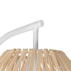 Qazqa vloerlampen sam wit e27