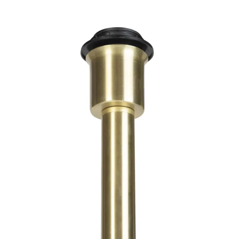 Qazqa vloerlampen simplo goudkleurig e27