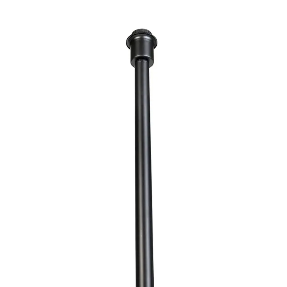 Qazqa vloerlampen simplo zwart e27