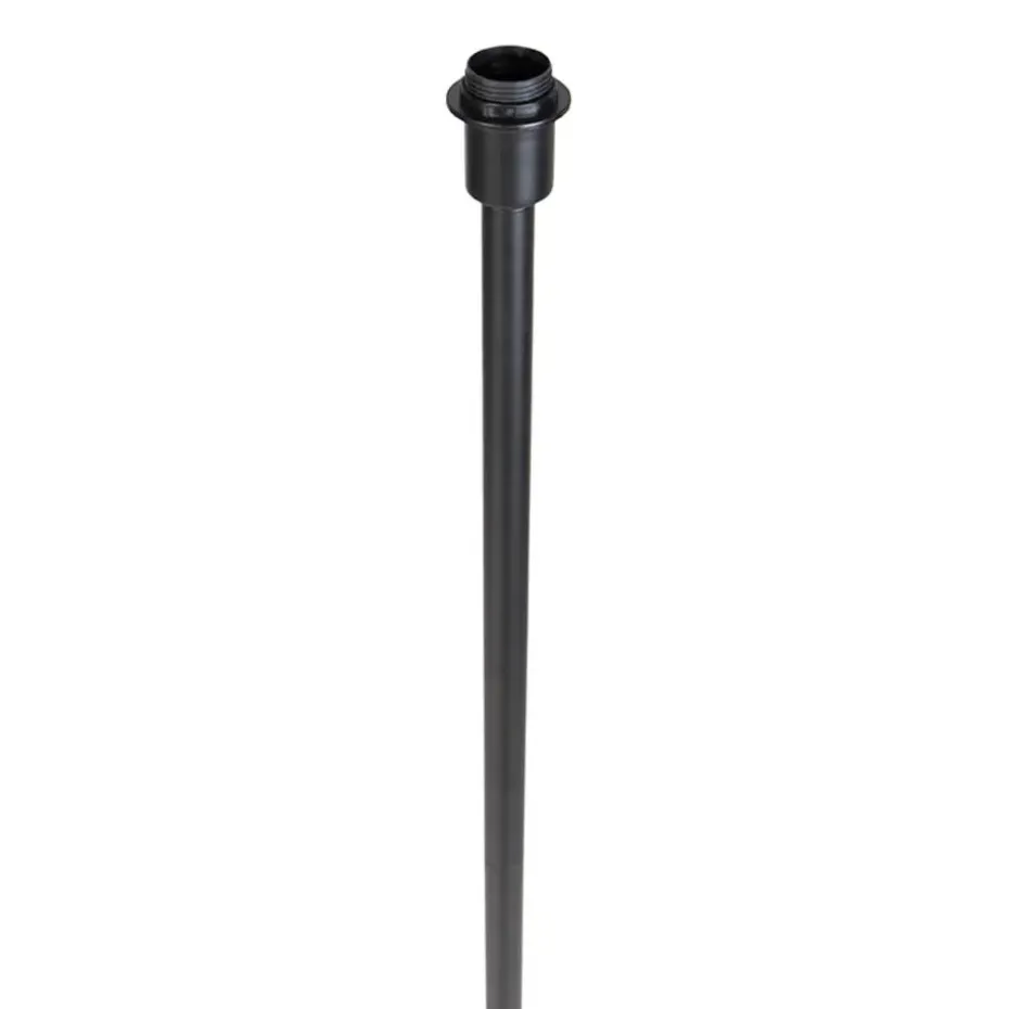 Qazqa vloerlampen simplo zwart e27
