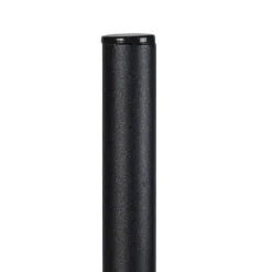 Qazqa vloerlampen tommy zwart e14