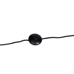 Qazqa vloerlampen wesley goudkleurig e27