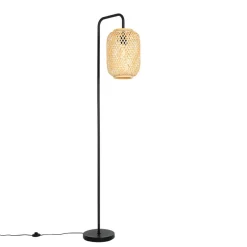 Qazqa vloerlampen yvonne crème e27