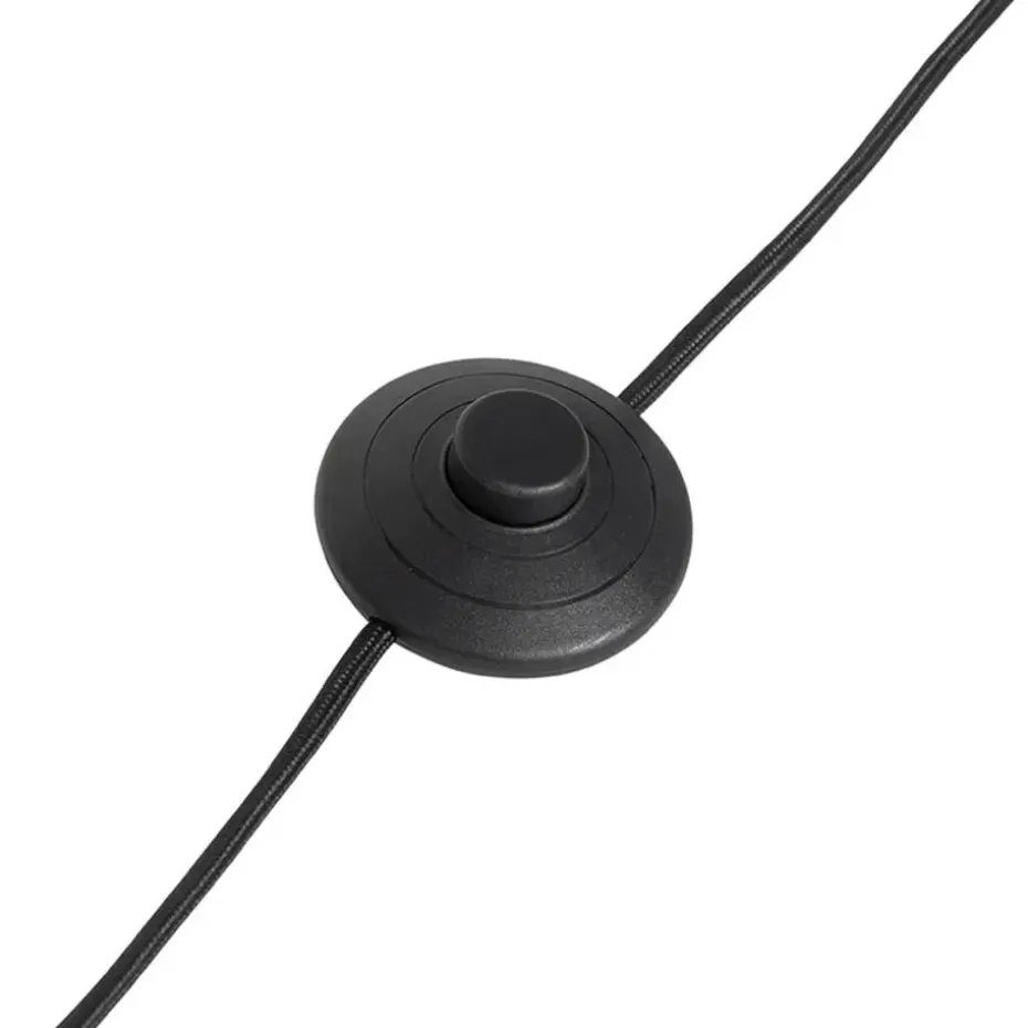 Qazqa vloerlampen zuzanna grijs e14