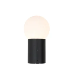 Qazqa wandlampen buiten huma zwart e27