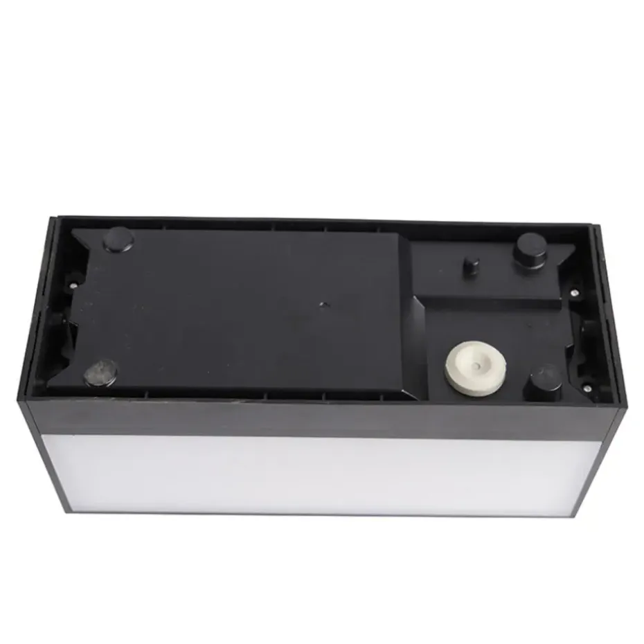 Qazqa wandlampen buiten houks zwart e27
