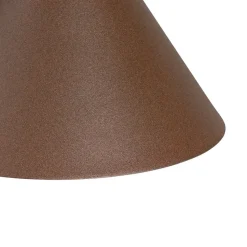 Qazqa wandlampen buiten natas bronskleurig e27