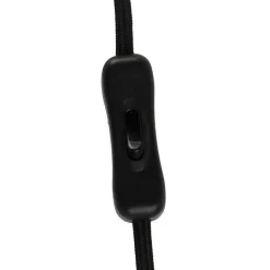 Qazqa wandlampen chappie zwart e27