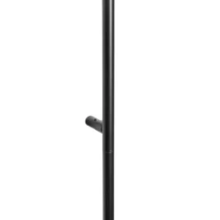 Qazqa wandlampen jeana luxe zwart gu10