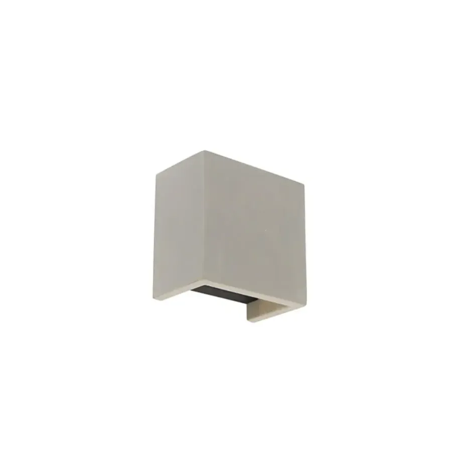 Qazqa wandlampen meave wl grijs g9