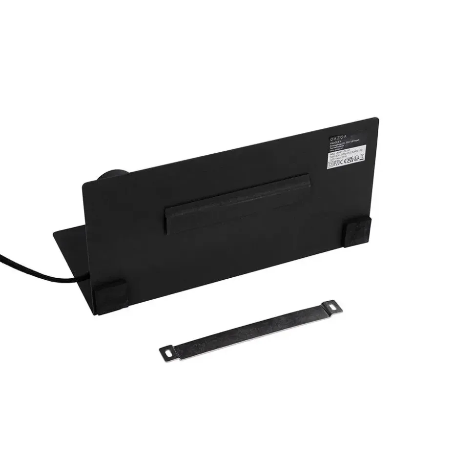 Qazqa wandlampen muro zwart e27