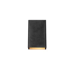 Qazqa wandlampen otan zwart g9