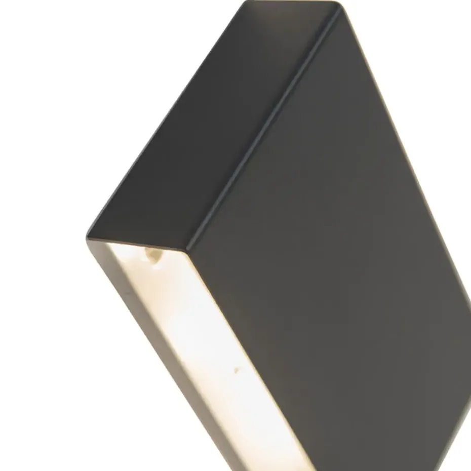 Qazqa wandlampen otan zwart g9