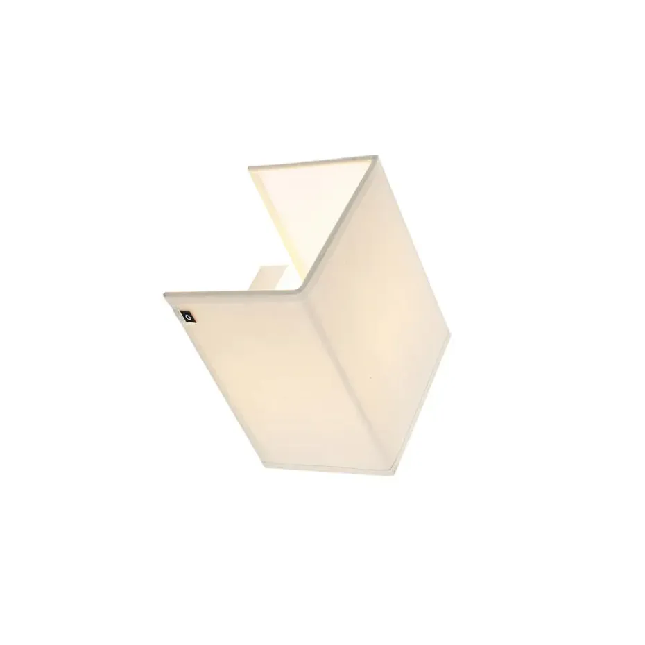 Qazqa wandlampen vete beige e27