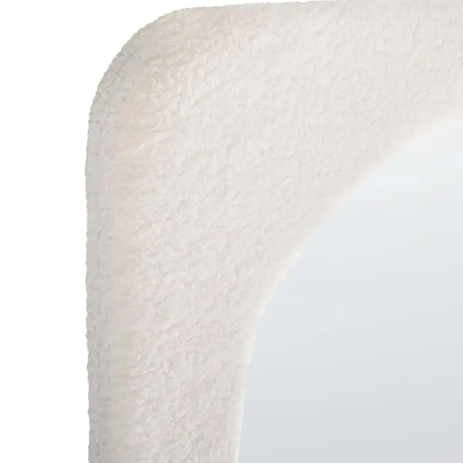 QUIMPER - Wandspiegel - Off-white - Glas/MDF