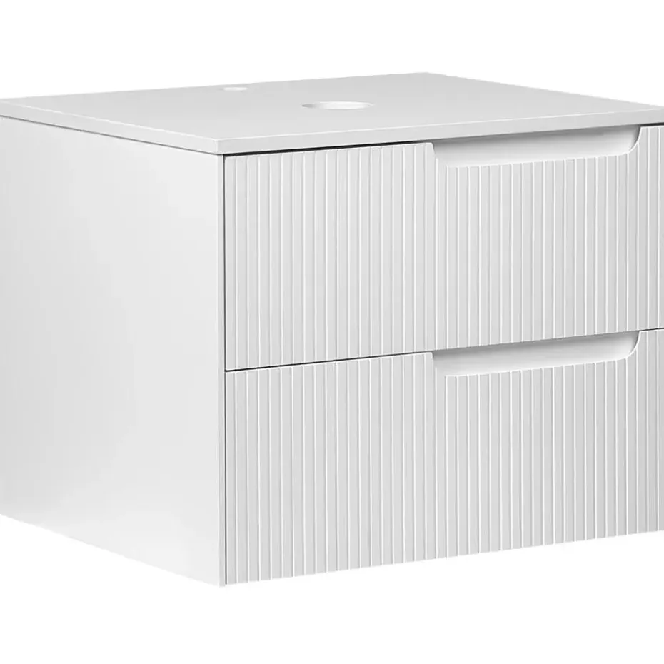 QUINTELA - Badkamermeubel - Wit - 60 x 52 cm - MDF
