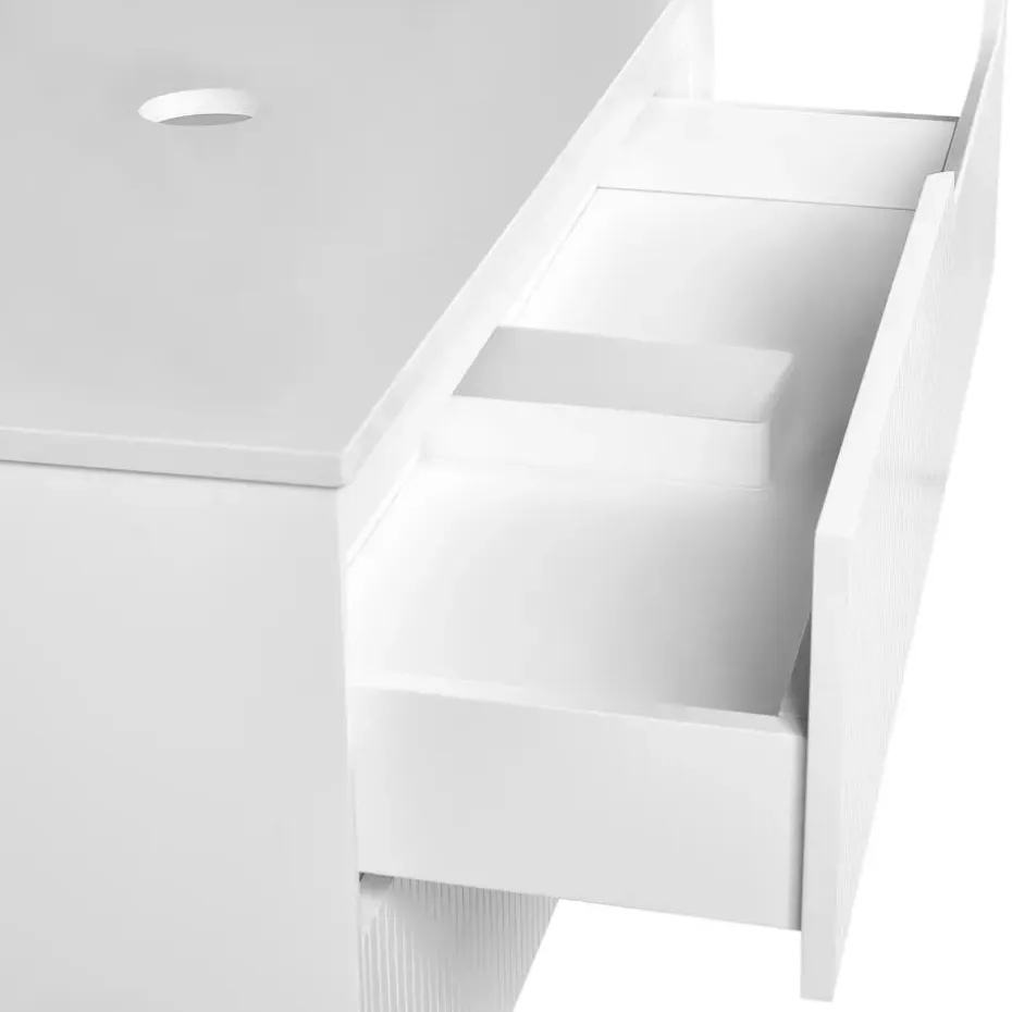 QUINTELA - Badkamermeubel - Wit - 60 x 52 cm - MDF