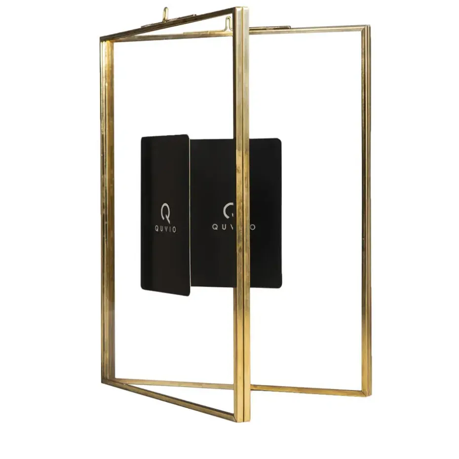 QUVIO Fotolijst staand rechthoek 15 x 20,5 cm (bxh) - Goud