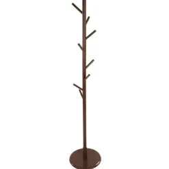 QUVIO Staande kapstok hout bruin