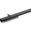 Railroedeset 400cm - zwart metaal - Ø28mm (2680267)