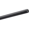 Railroedeset 200cm - zwart metaal - Ø28mm (2680220)