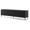 Ravenna B TV-meubel 200 4D gefreesd MDF folie mat